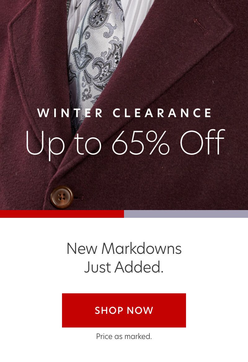 Winter Clearance Event