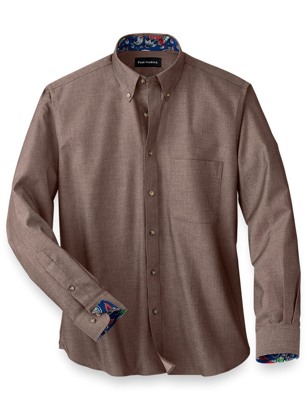 Easy Care Cotton Solid Casual Shirt