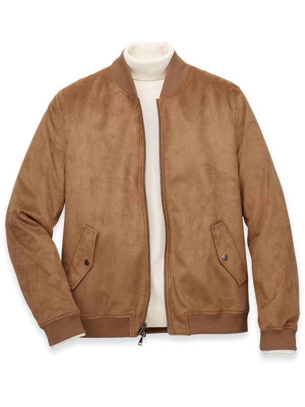 Microsuede Bomber