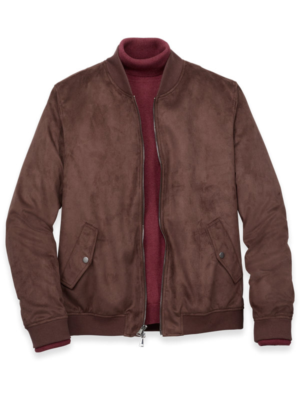 Microsuede Bomber