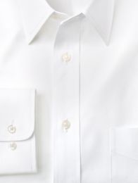 straight collar dress shirt