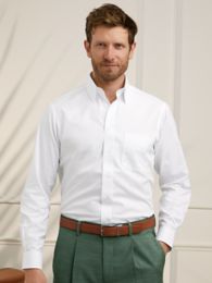 Non-Iron Cotton Pinpoint Solid Color 