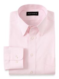 Non-Iron Cotton Pinpoint Straight Collar Dress Shirt | Paul Fredrick