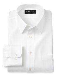 Mayfair Wrinkle-Resistant White Twill Shirt