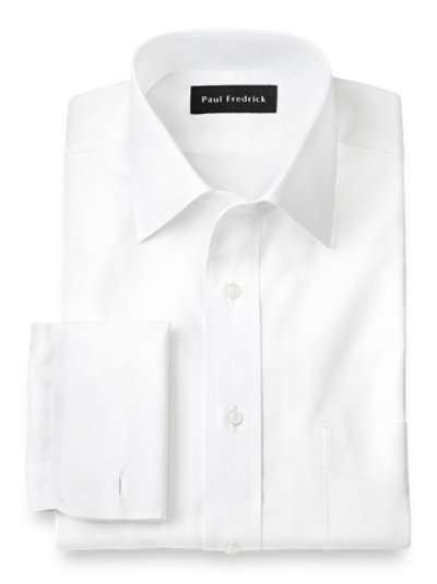 100% Pima Cotton Wing Collar Tuxedo Shirt in the Gift Box 