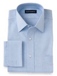 Light blue french store cuff dress shirt