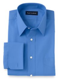 Men's Clothing Men's Formal Shirts Patternless Business-Regular Collar ...