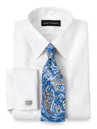 Slim Fit Bedford French Cuff Non-Iron Dress Shirt