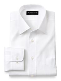 spread collar dress shirt