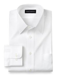 Superfine Egyptian Cotton Solid Color Straight Collar Dress Shirt ...