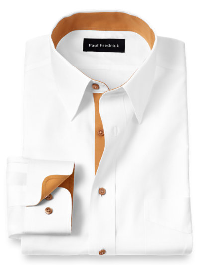 Paul Fredrick Mens Classic Fit Linen Cotton Plaid Peak Lapel Suit Jacket 