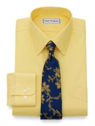 mens yellow dress shirts