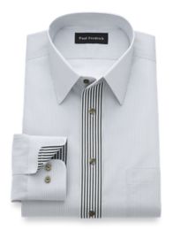 grey slim fit dress shirt