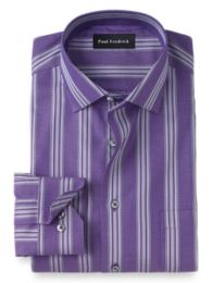 purple slim fit dress shirt