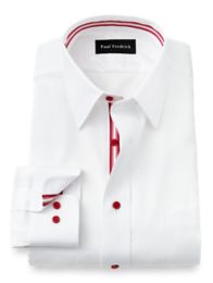 Paul fredrick cheap white dress shirts