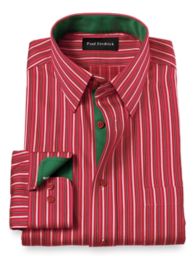 Men's Red White Striped Dress Shirts – Paul Fredrick