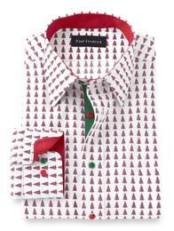 Christmas dress shirt clearance men