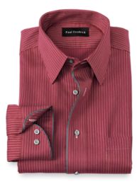 Mens red hot sale dress shirts