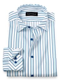 Stripe Accent Monogram Shirt Dress in 2023  Long sleeve shirt dress,  Fashion classy, Shirt dress