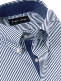 Men's Non-Iron Traditional Fit Bengal Stripe Dress Shirt