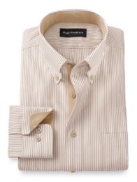 Striped oxford shirt with button-down collar - Striped shirts