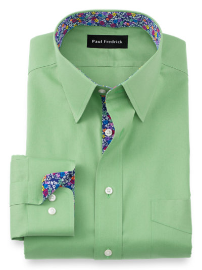 Men's Green Dress Shirts | Shop Online ...