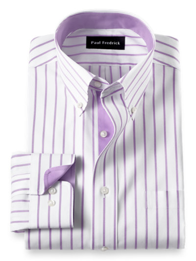 Purple Button Down Dress Shirts | Paul ...