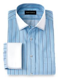 Men's French Cuff Dress Shirts | Shop Online – Paul Fredrick