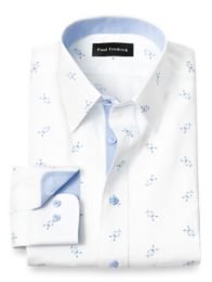 White hotsell shirt printed