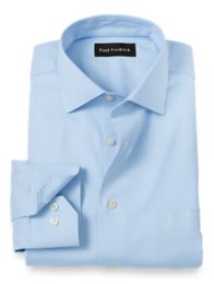 Westport 1989 Pinpoint Spread Collar Dress Shirt - Westport Big & Tall