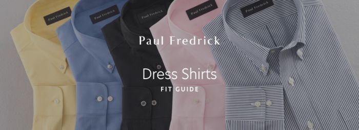 Men's Shirt Fit Guide – Slim & Classic Fits