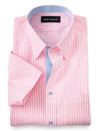 Men S Short Sleeve Dress Shirts Paul Fredrick