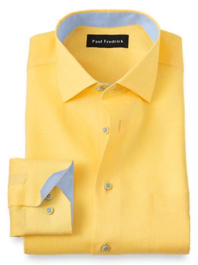 Men's Yellow Dress Shirts | Shop Online ...