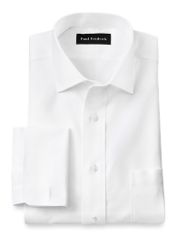 Slim Fit Bedford French Cuff Non-Iron Dress Shirt