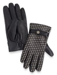 Goatskin Woven Leather Gloves | Paul 