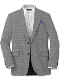 Ariston Black & White Houndstooth Blazer by Knot Standard