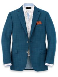 Men's Jacket in Solid Whiskey Wool | Paul Fredrick
