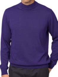 Supima Cotton Mock Neck Sweater | Paul Fredrick