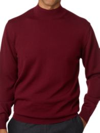 big and tall mock turtleneck shirt