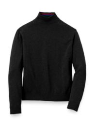 Supima Cotton Solid Monogram Logo Sweater