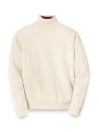 Silk, Cotton & Cashmere Mock Neck Sweater – Paul Fredrick