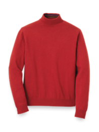 Silk, Cotton & Cashmere Mock Neck Sweater – Paul Fredrick