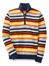 Mens striped online pullover