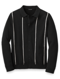 Cotton Full Zip Polo – Paul Fredrick