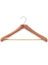 Cedar wood coat online hangers