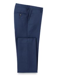 Wool Gabardine Flat Front Pants – Paul Fredrick