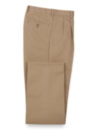 Non Iron Chino Pleated Pants – Paul Fredrick