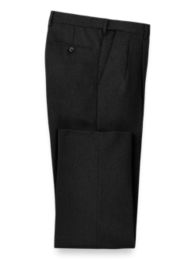 Westport 1989 Men's Big & Tall Pleated Wool Blend Dress Pants