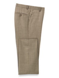 Buy ORLANDO Front Double Pleat Soft Poly Cotton Pants Straight Cut -  RL1CPDP001D221 2024 Online