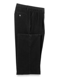 Pleated Denim Pants – Paul Fredrick